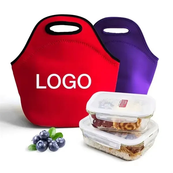 Soft Neoprene Insulated Lunch Bag