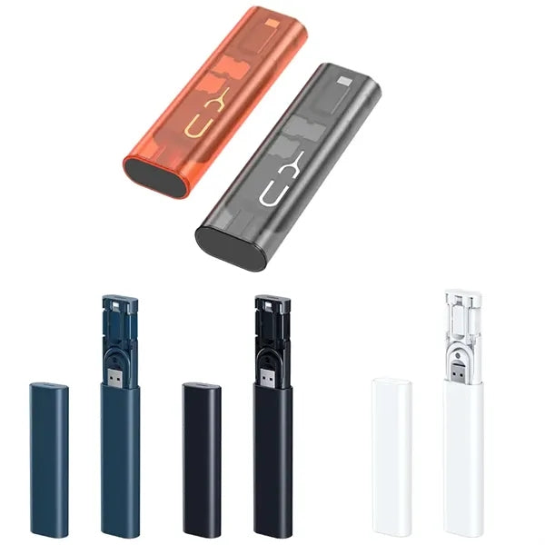 Multi-Functional Adapter Kit Data Transfer Travel USB Cables