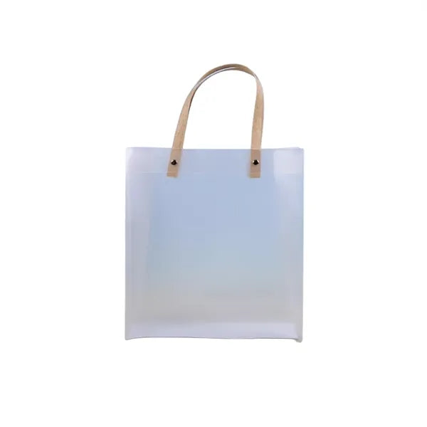 Clear plastic tote Shopper bag
