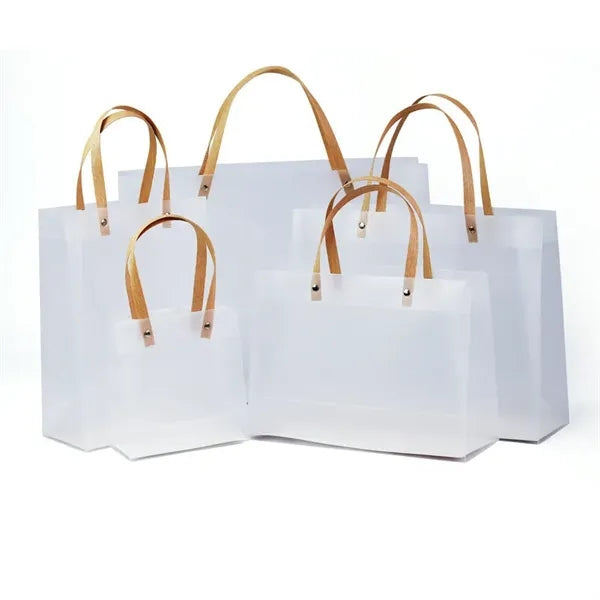 Clear plastic tote Shopper bag