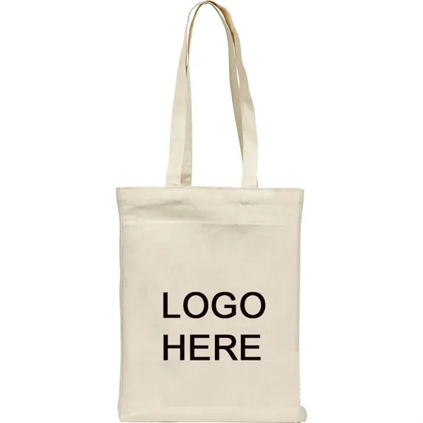 Natural full color cotton tote bag