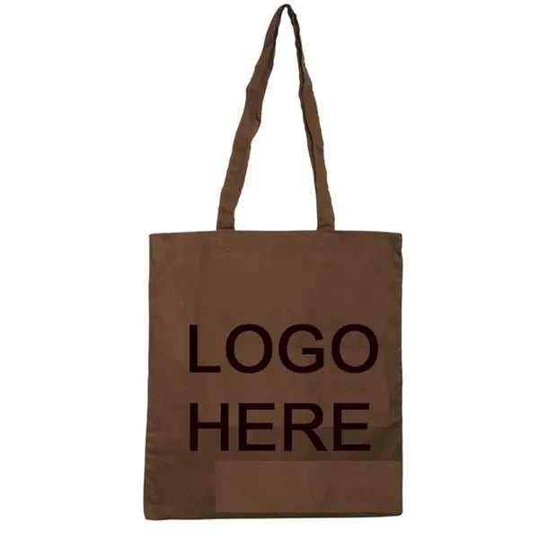 Natural full color cotton tote bag