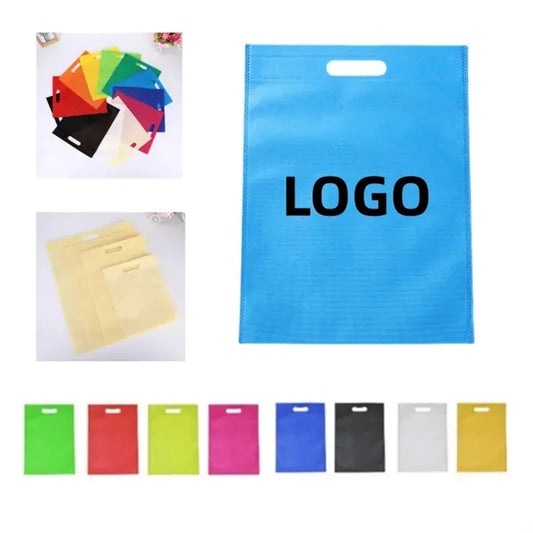 Recyclable Die Cut Non-woven Handle Bag