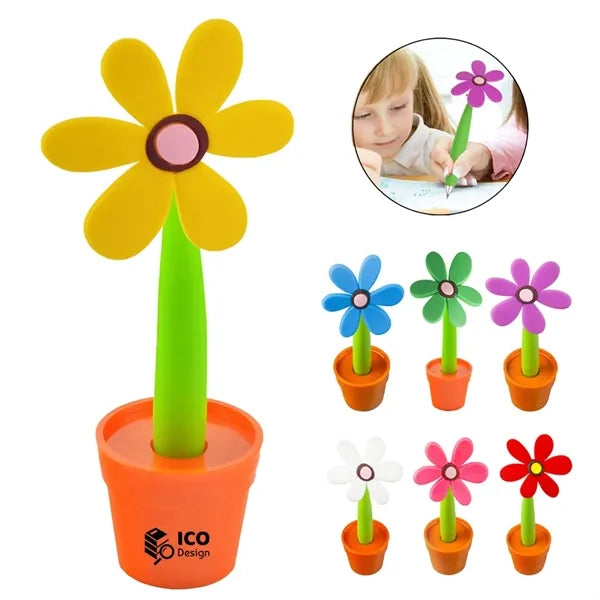 Cartoon Sun Flower Ballpoint Pen