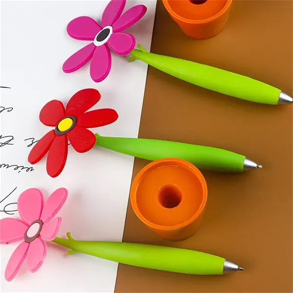 Cartoon Sun Flower Ballpoint Pen