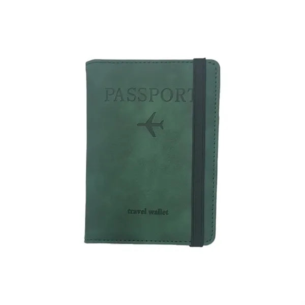 Blocking Passport Holder and Luggage Tag Cover Set