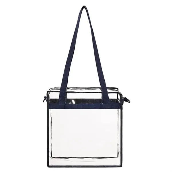 Transparent Tote Bag With Zipper