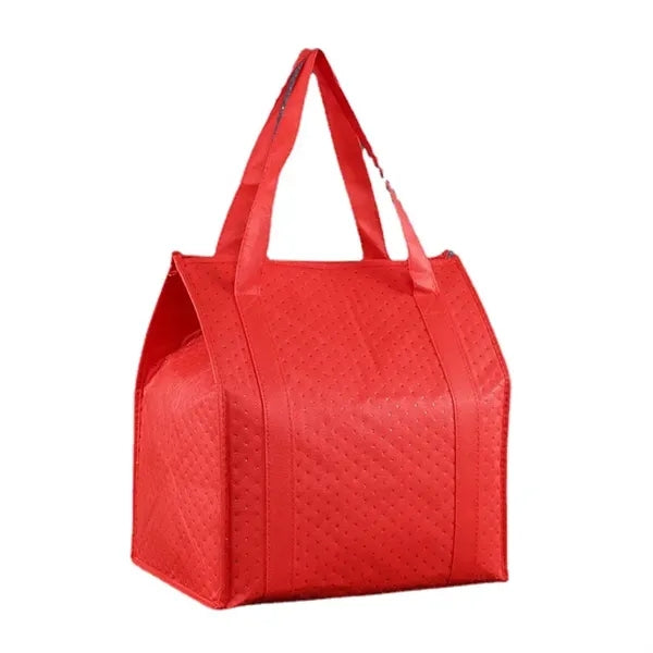 Non-Woven Zipper Insulated Tote Bag