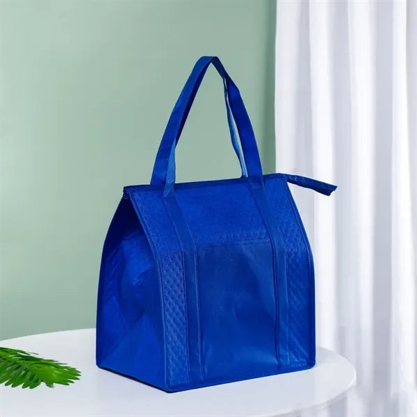 Non-Woven Zipper Insulated Tote Bag