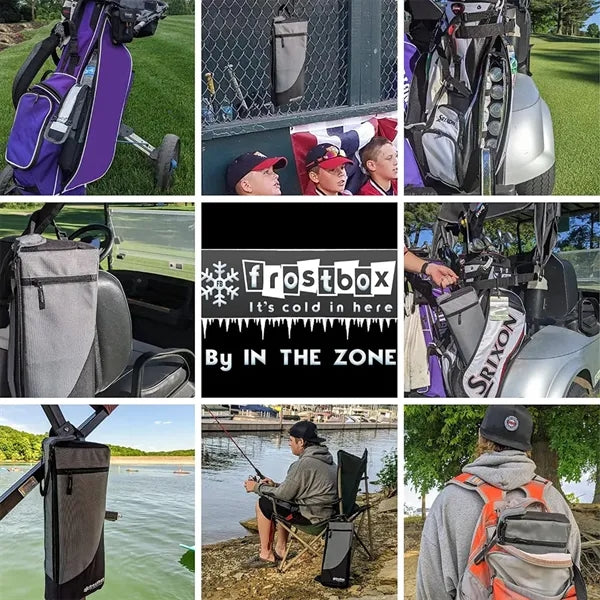 Portable 6 Pack Beer Cooler Golf Bag