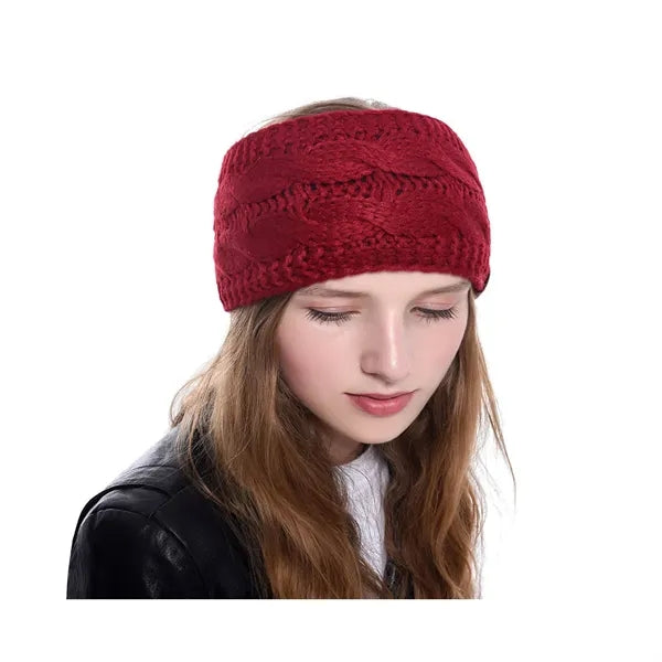 Womens winter warm thick knit headbands