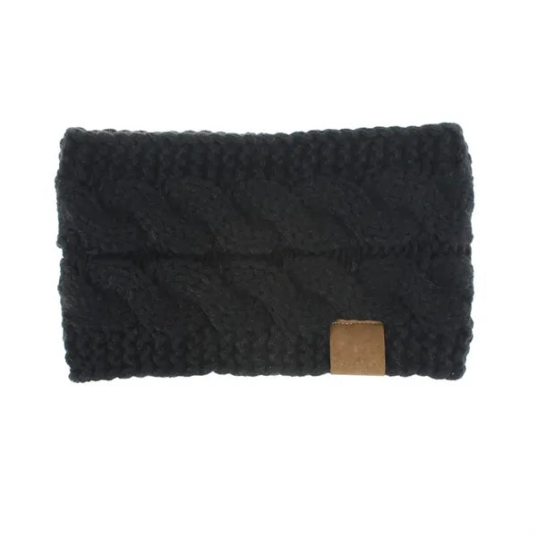 Womens winter warm thick knit headbands