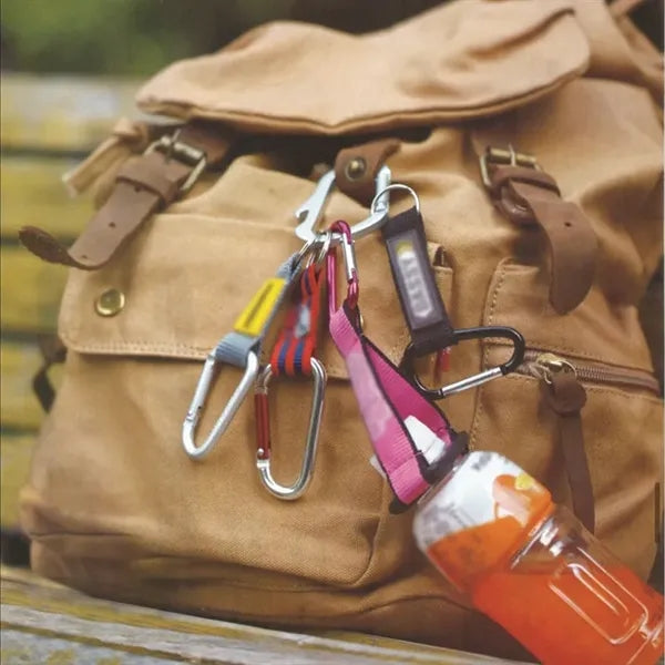 Short Lanyard Keychain Key Strap w/Aluminum Carabiner