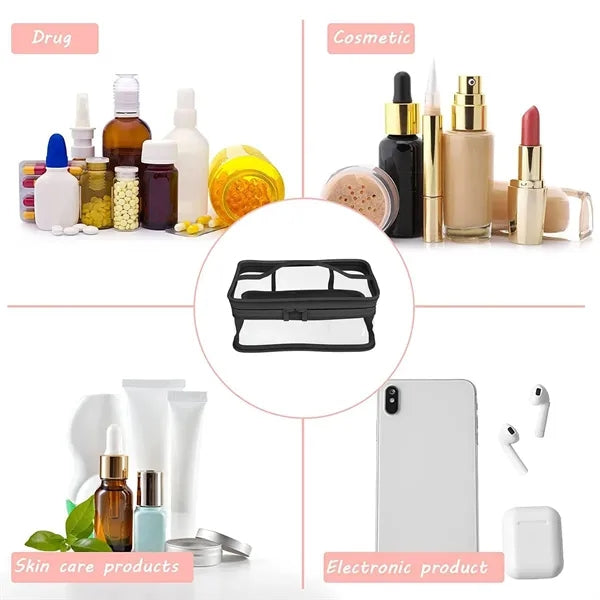 Transparent PVC Waterproof Makeup Bag