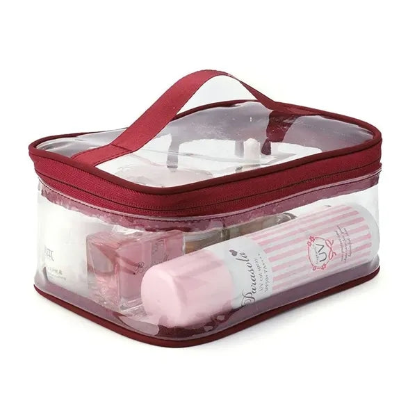 Transparent PVC Waterproof Makeup Bag