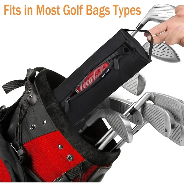 7 Pack Can Insulated Cooler Sleeve Golf Bag