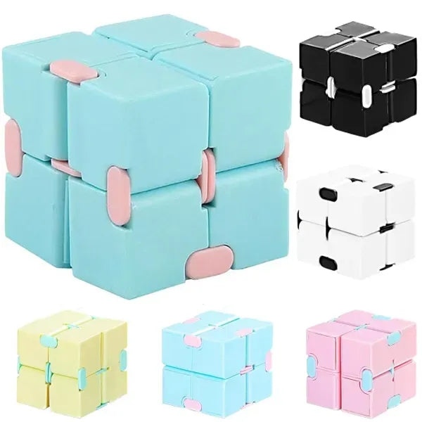 FlipCube Pocket Puzzle Desk Infinity Figet Toy