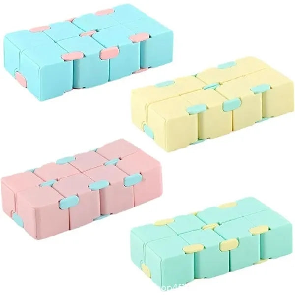 FlipCube Pocket Puzzle Desk Infinity Figet Toy