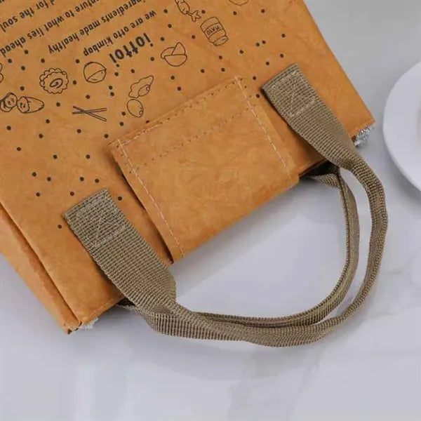 Logo Printed Washable Insulated Lunch Bag