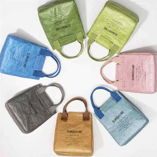 Logo Printed Washable Insulated Lunch Bag