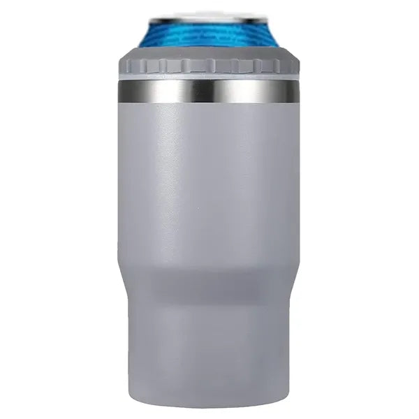 3 In 1 14oz Travel Cooler Insulated Tumbler W/Opener