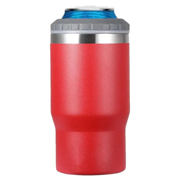3 In 1 14oz Travel Cooler Insulated Tumbler W/Opener
