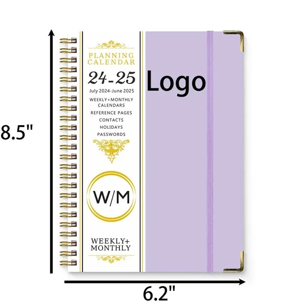 Time Management Plan Calendar Notebook