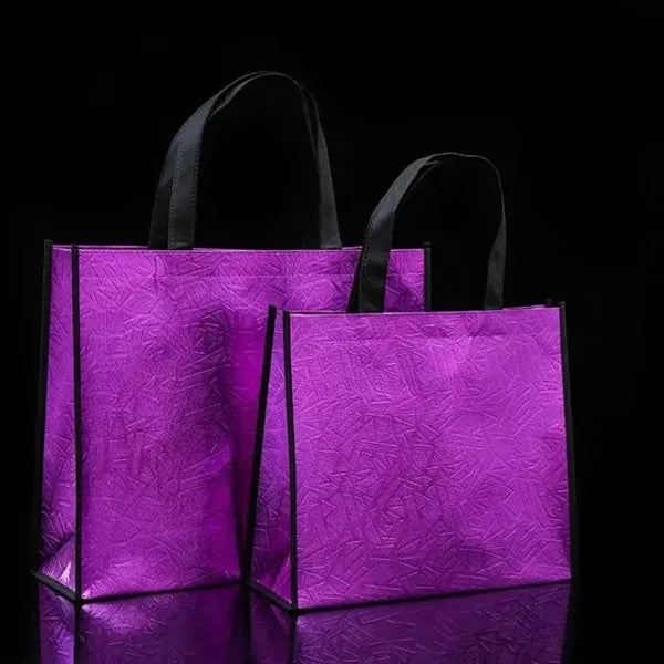 Laser Glitter Shopping Bag