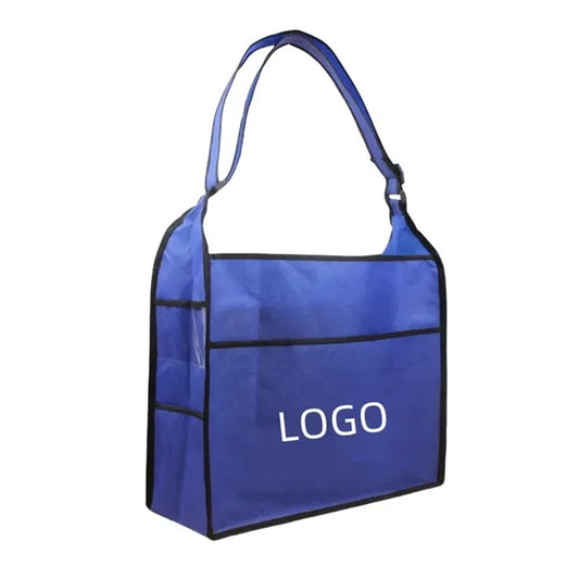 Essential Side Pocket Non-Woven Tote - Screen Print
