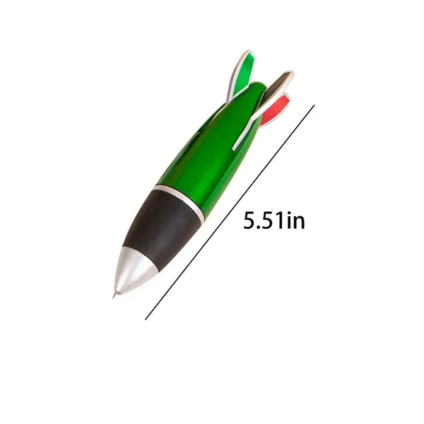4 in 1 Mini Rocket Shape Pens Ballpoint For School Office