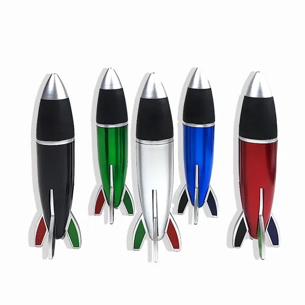 4 in 1 Mini Rocket Shape Pens Ballpoint For School Office