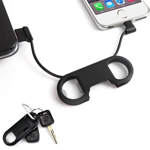 3 in 1 Charging Cable with Bottle Opener