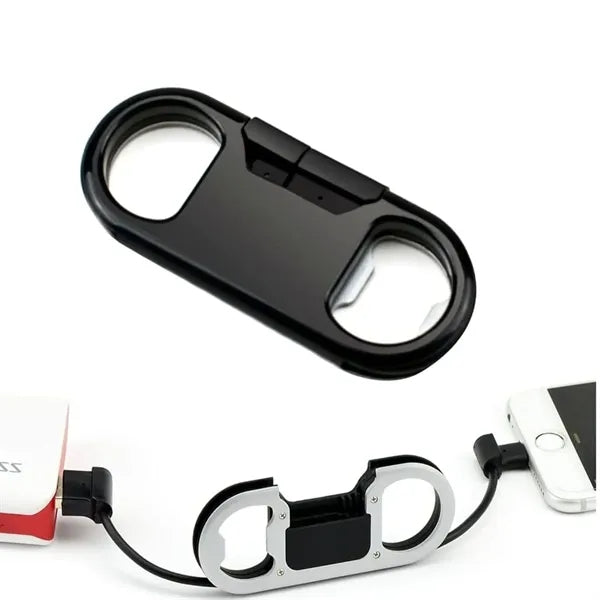 3 in 1 Charging Cable with Bottle Opener