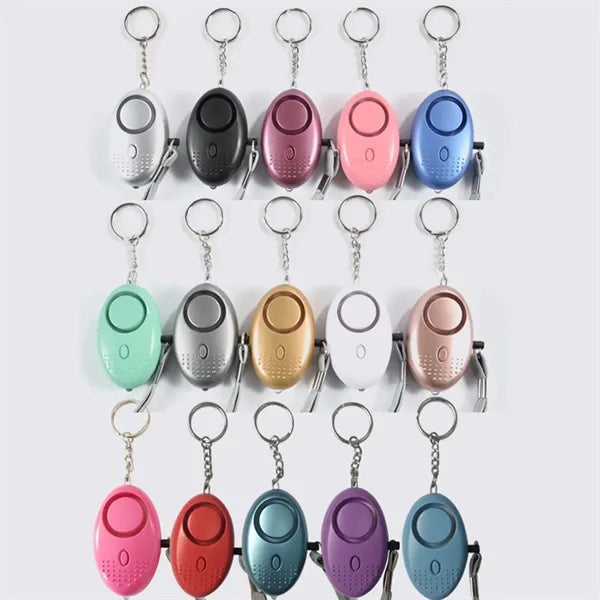 Safety Alarm Keychain With LED Light