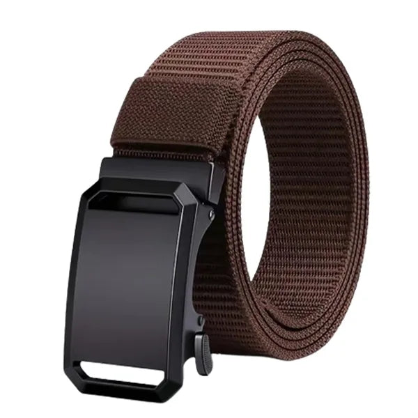 Men's Belt with Automatic Buckle