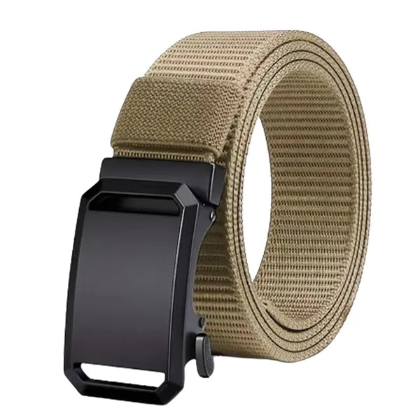 Men's Belt with Automatic Buckle