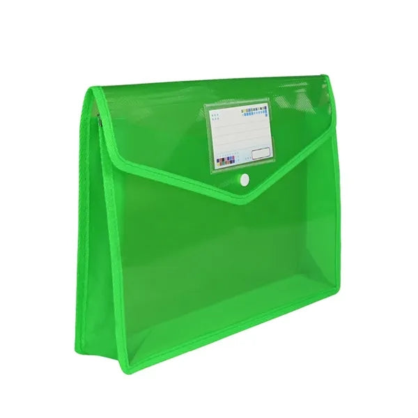 Expandable Envelope A4 Folder with Snap Button Closure