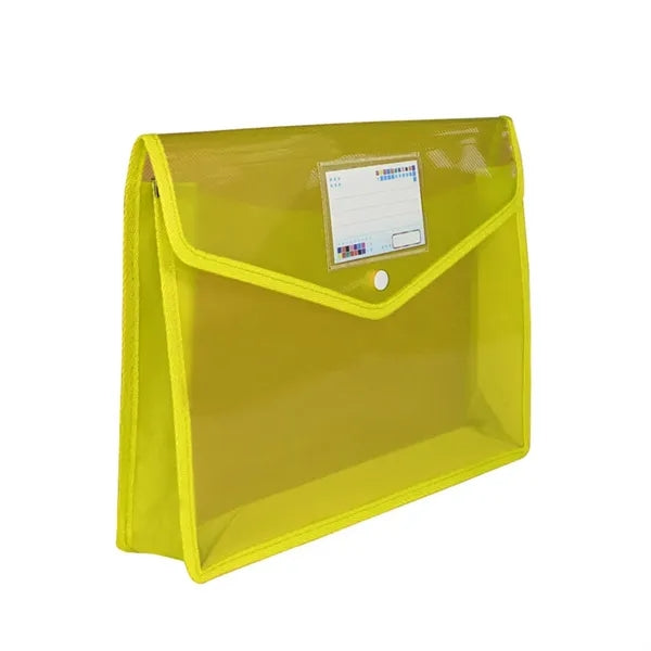 Expandable Envelope A4 Folder with Snap Button Closure