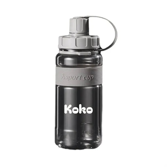 600ml Portable Sports Water Bottle with Strap