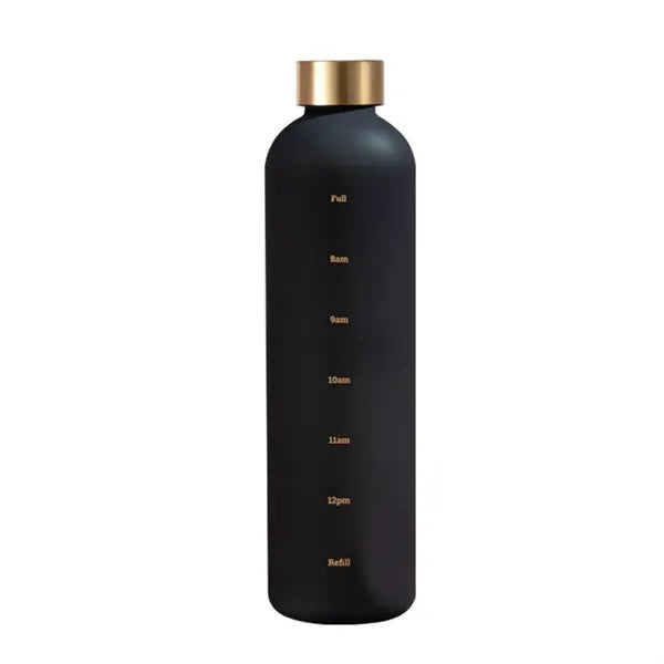 Gradient Water Bottle with Time Marker