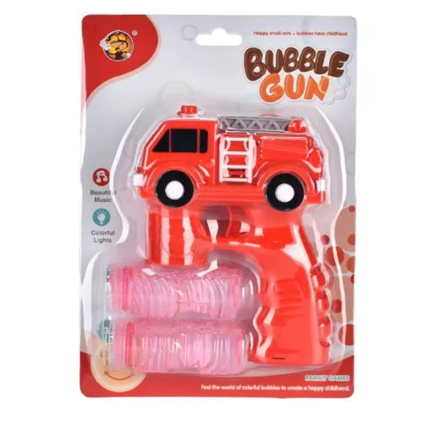 Light and Sound Fire Truck/Police Car Bubble Blaster