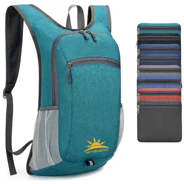 Foldable 15L Ultralight Water Resistant Hiking Backpack