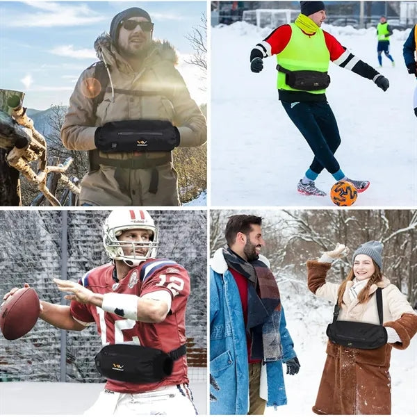 Outdoor Electric Heated Hand Warmer Pouch Muff