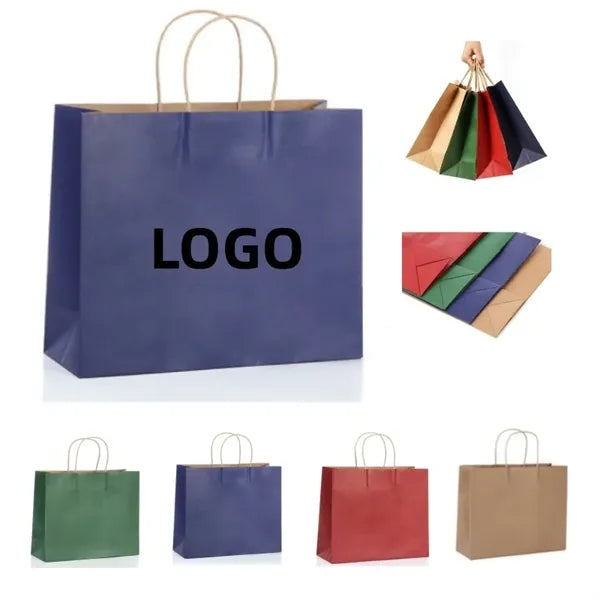 Kraft Paper Shopping Gift Bag