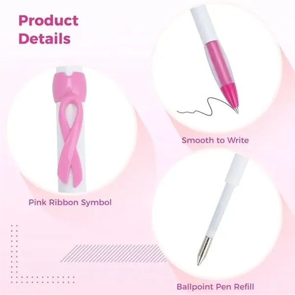 Ribbon Clip Ballpoint Pen