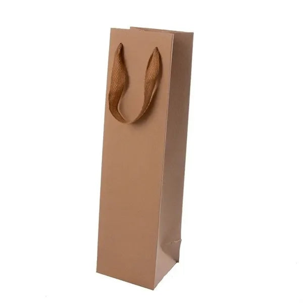Single Wine Paper Tote Gift Bag