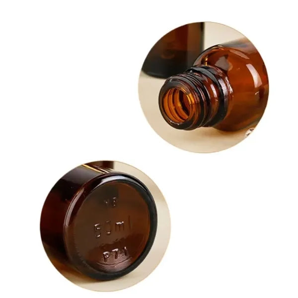 Amber Glass Dropping Bottles