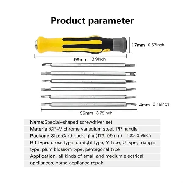 12 in 2 Multi-Functional Repair Tool Kit for Home Use