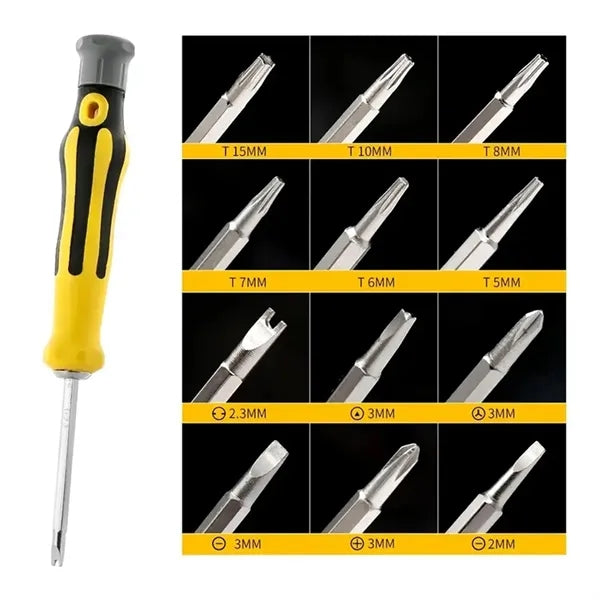 12 in 2 Multi-Functional Repair Tool Kit for Home Use