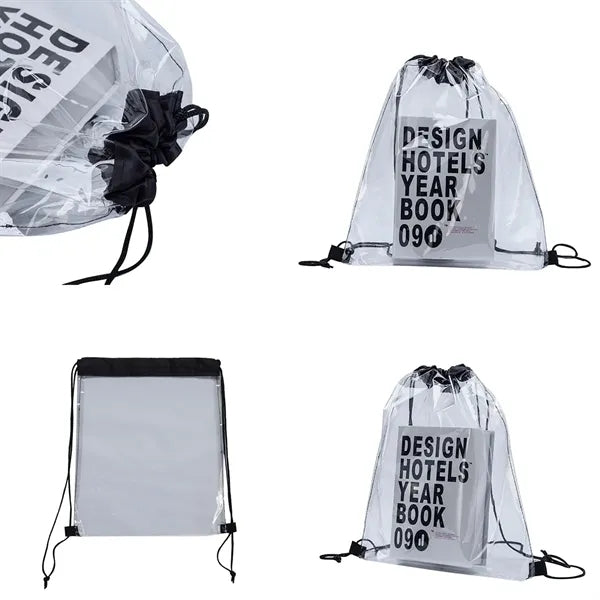 Clear Drawstring Backpack
